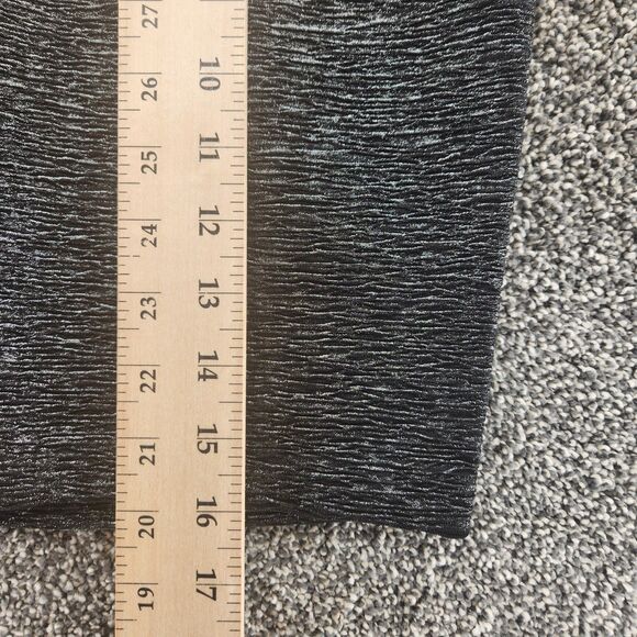 Stoosh Small Black Stretch Sparkle Midi Skirt - Picture 3 of 5